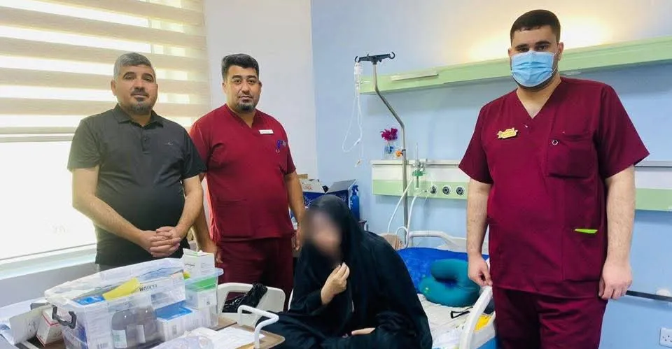 النجف.. إنقاذ حياة امرأة بحرينية بعد غيبوبة استمرت 25 يوماً